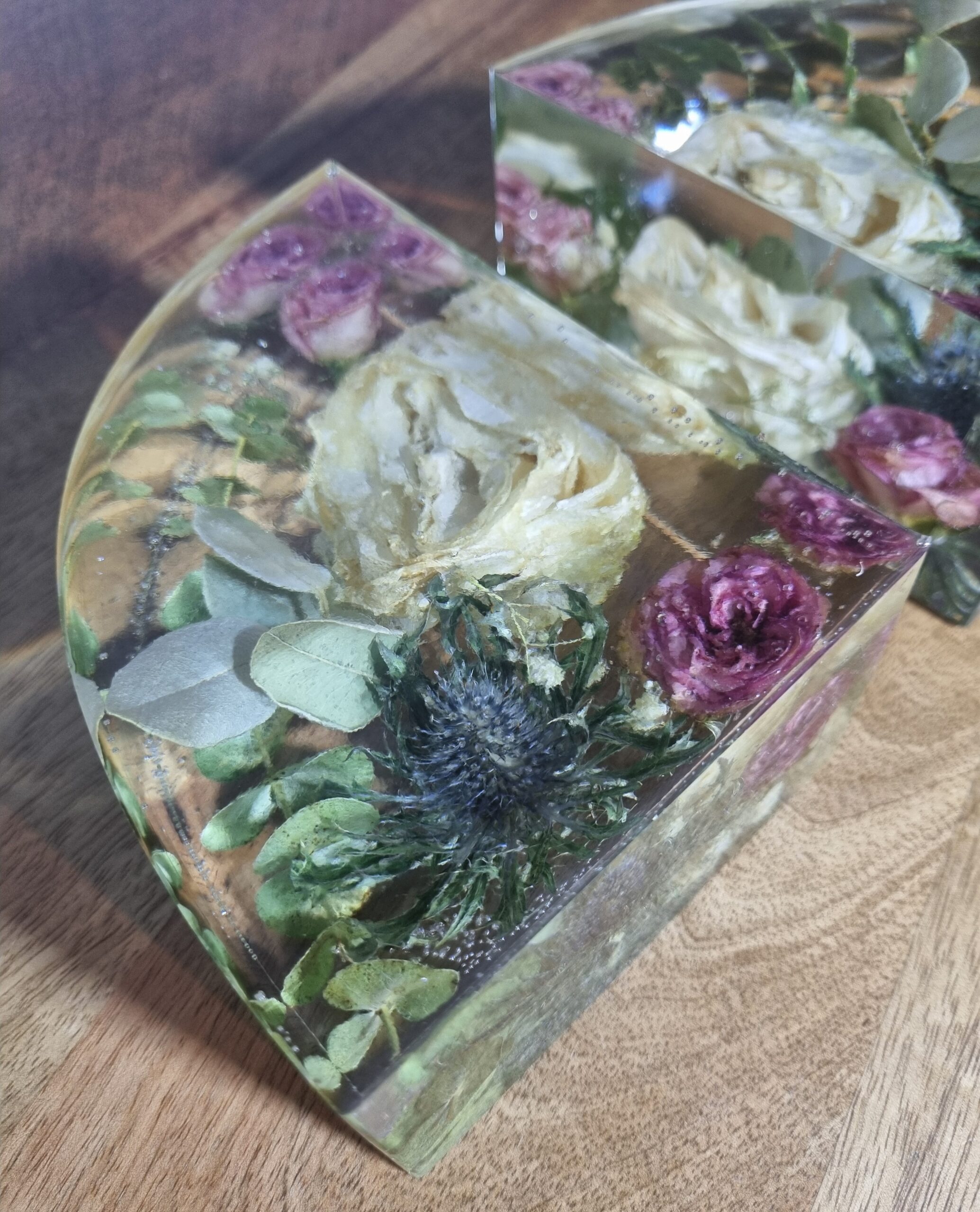 Floral Bookends (12.5 x 10 x 6 cm) - Image 5