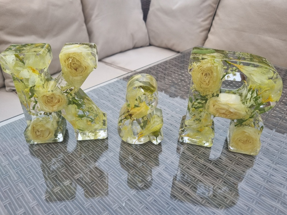 Resin Initials (6inch) - Image 2