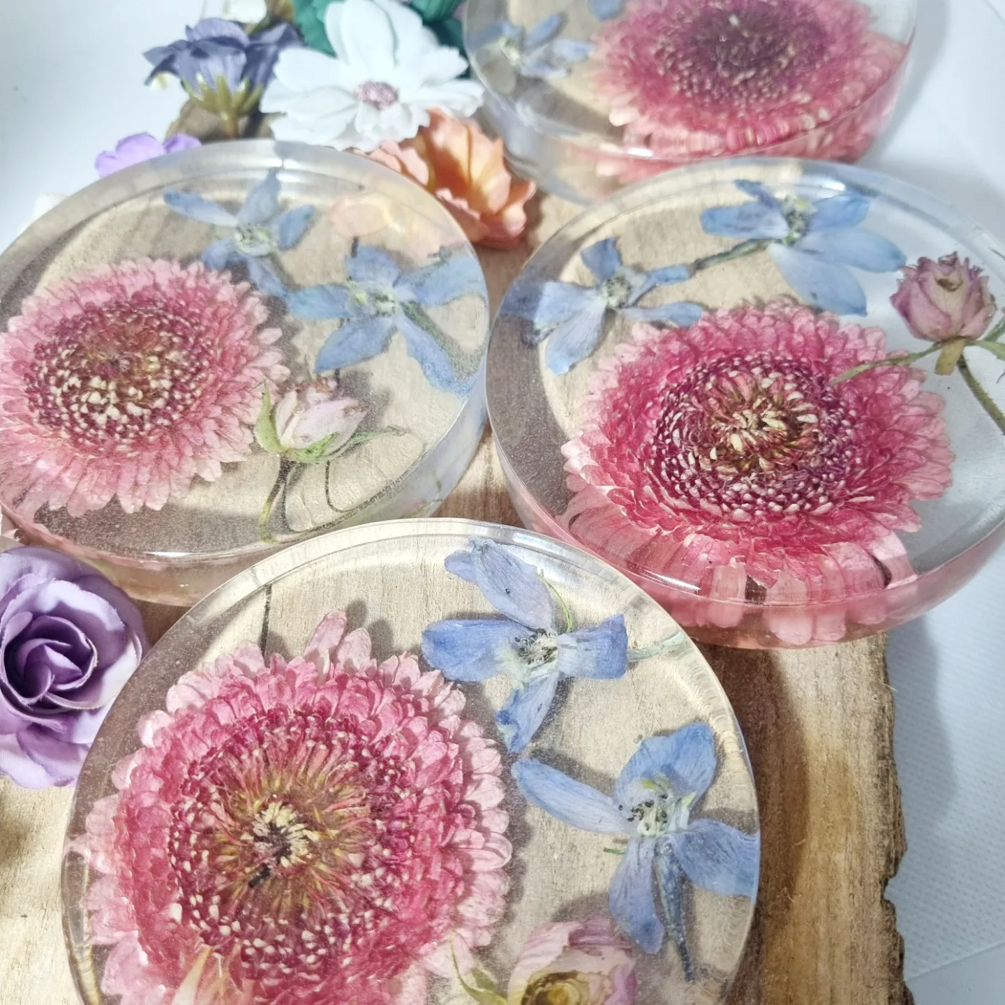 Round Coaster - Flower Preservation Aberdeenshire Wedding Flower Preservation North East