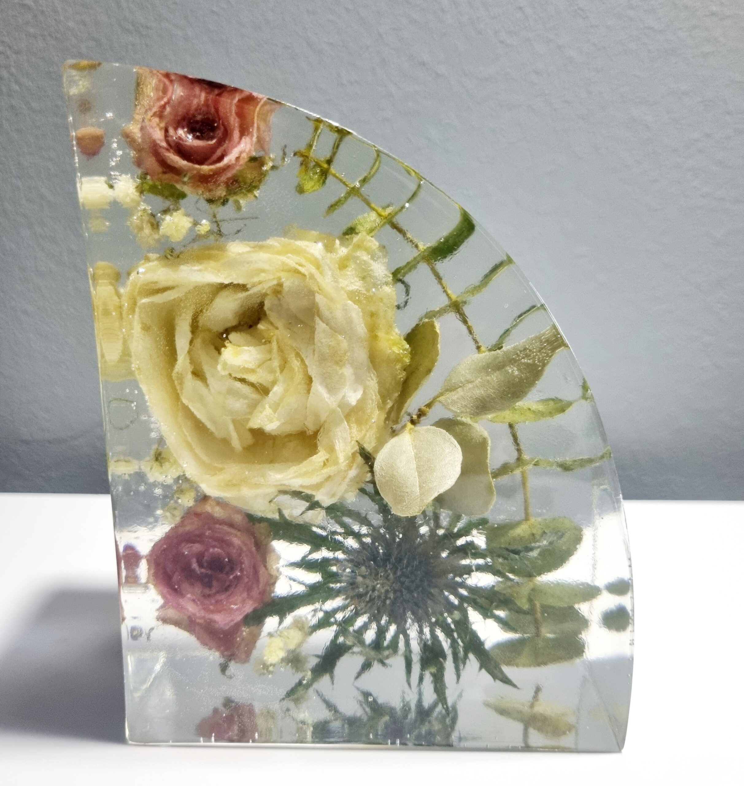 Floral Bookends (12.5 x 10 x 6 cm) - Image 6