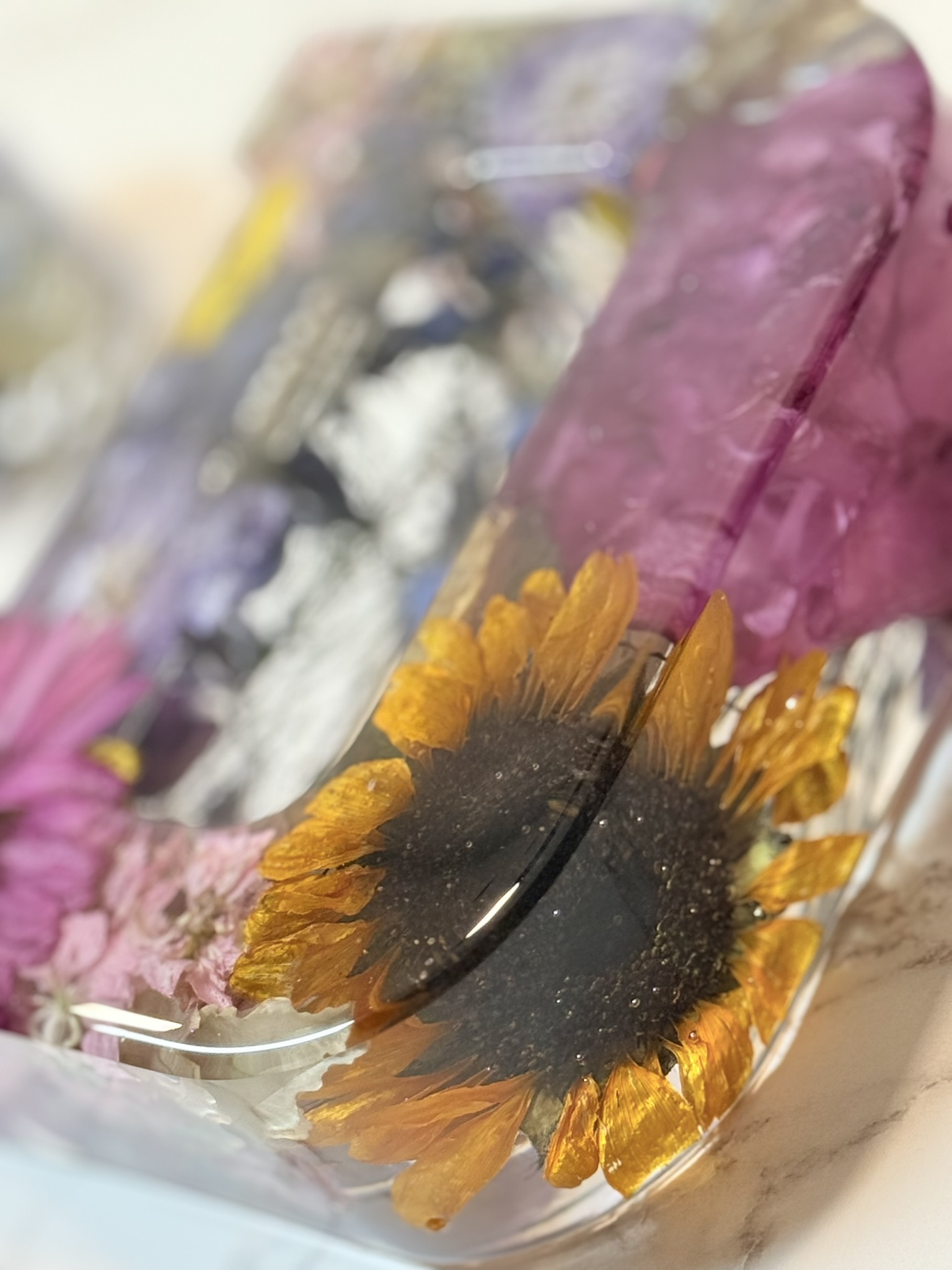 Flower Preservation Resin Letters