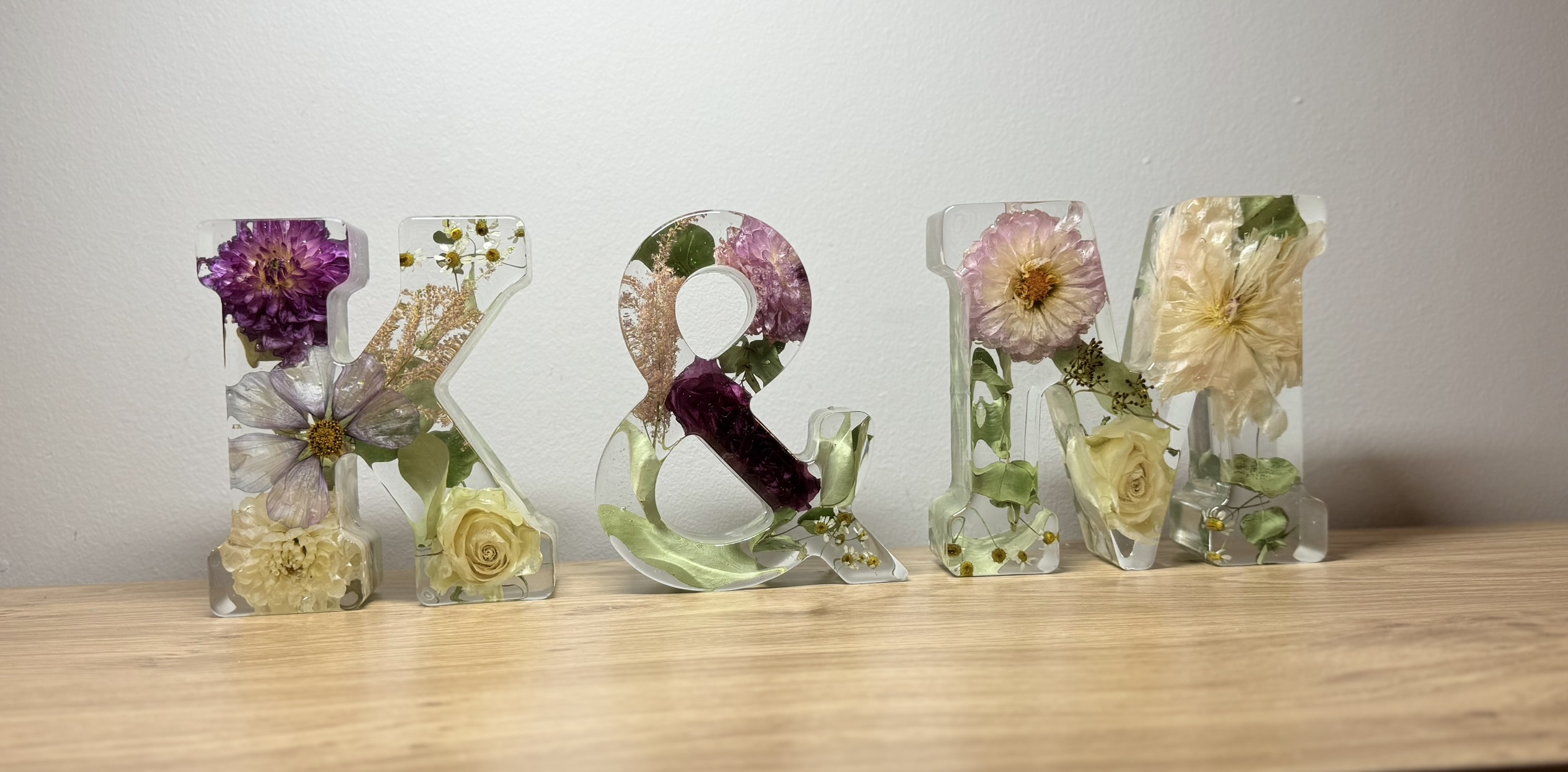 Resin Initials (6inch) - Image 17