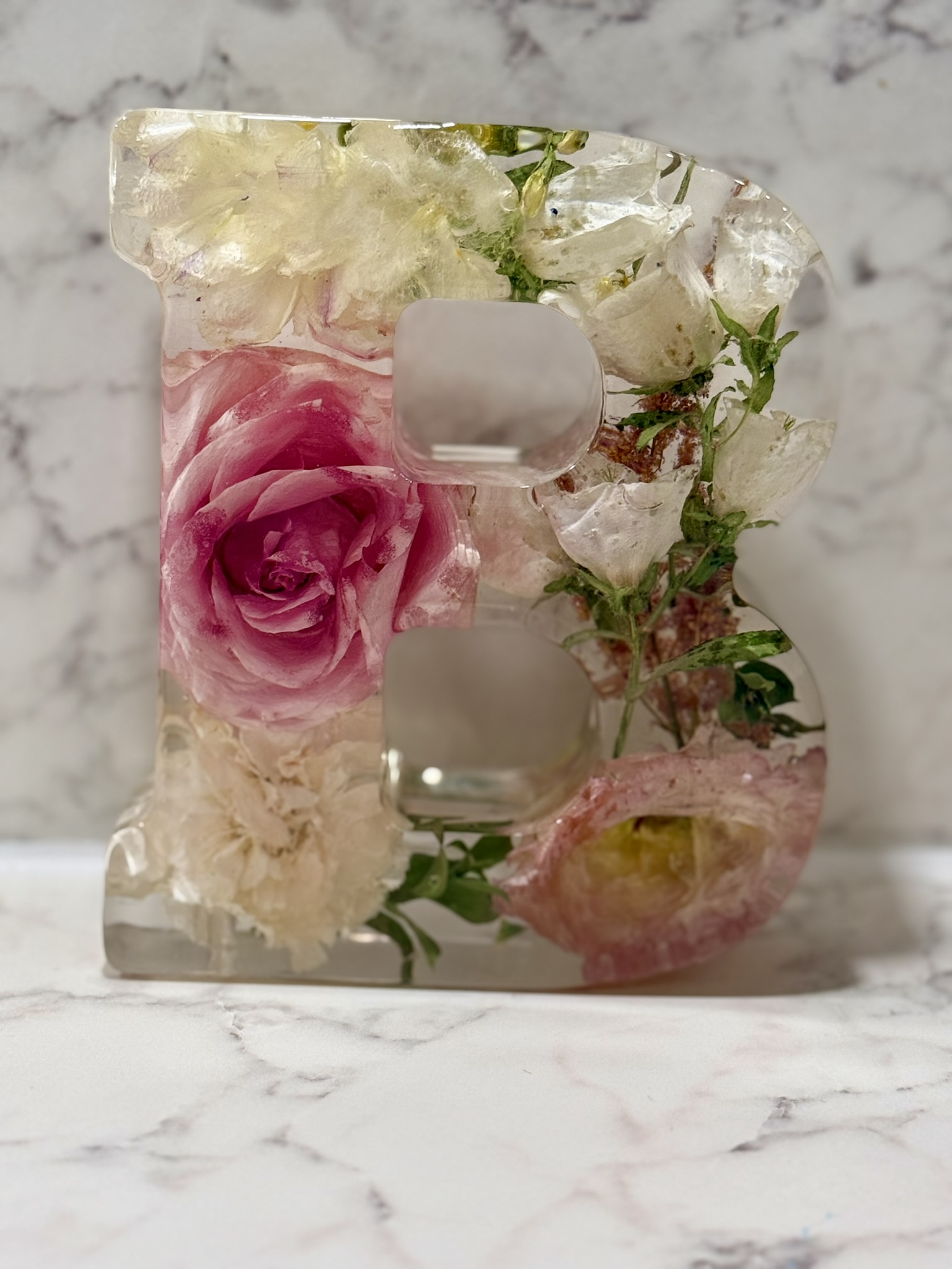 Resin Initials (6inch)