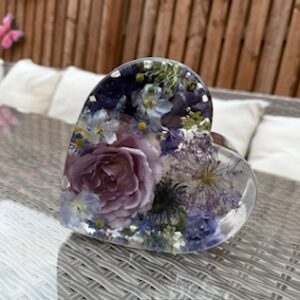 Medium Heart Shaped Memorial Keepsake