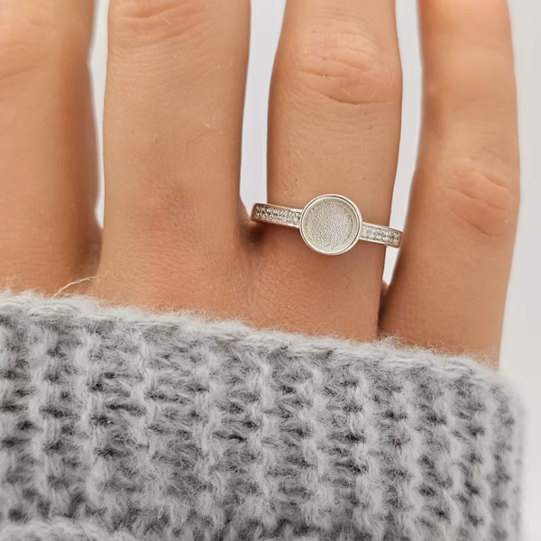 Skylar Round Multi Gem Ring
