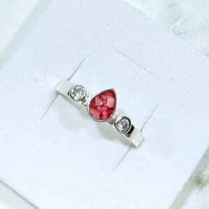 Kenda Pear Double Gem Ring
