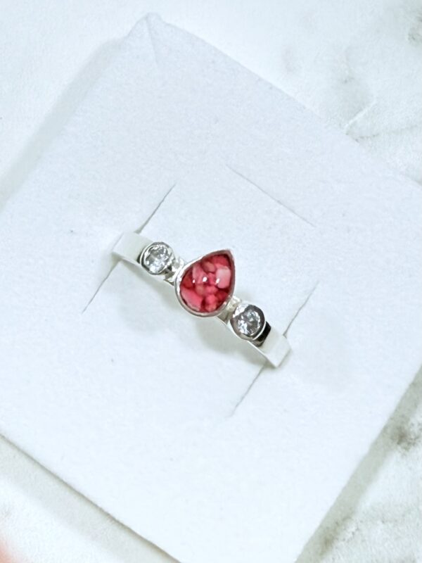 Kenda Pear Double Gem Ring