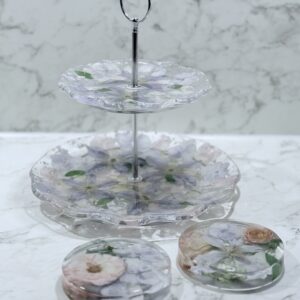 Flower Preservation Cake Stand