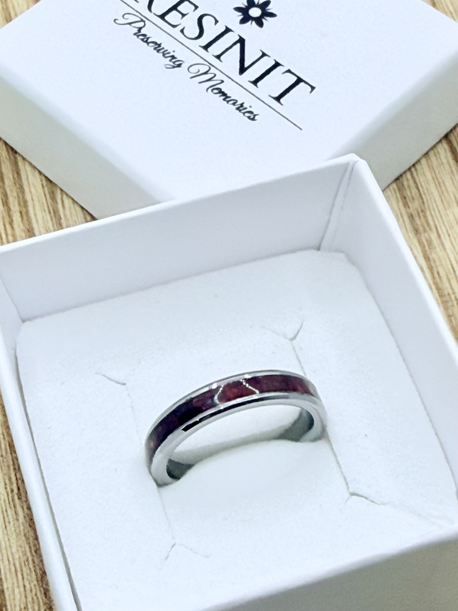 Memorial Ashes Ring