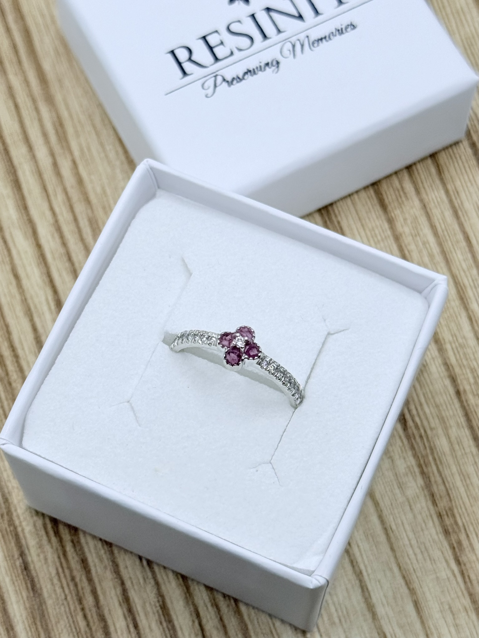 Clover Memorial Ring