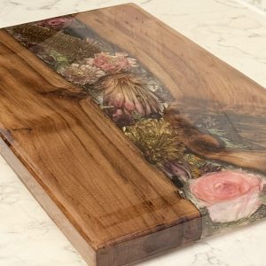 Bespoke Resin & Wood Serving Board