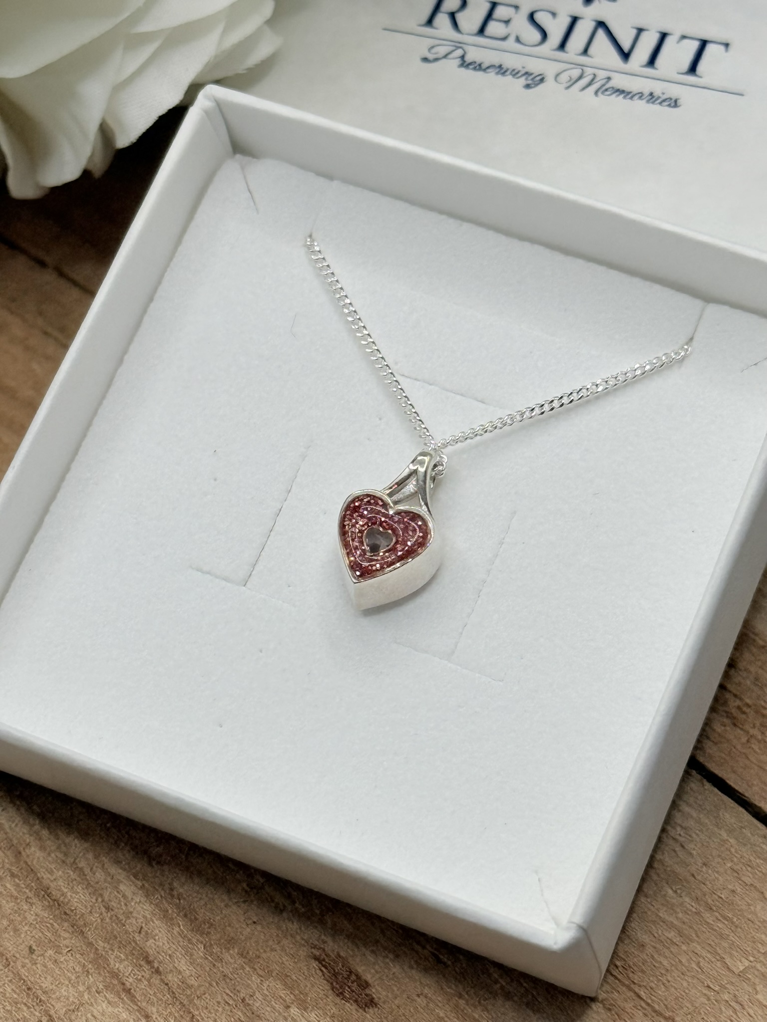 Secret Heart Memorial Pendant